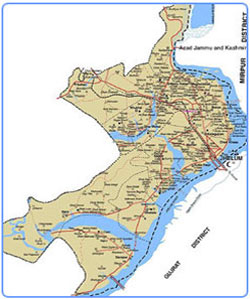 Map of Jhulem