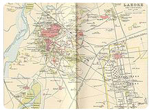 1983's Map of Lahore 