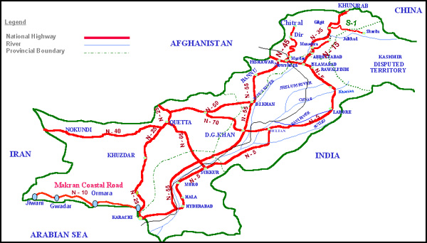 map-national-highways