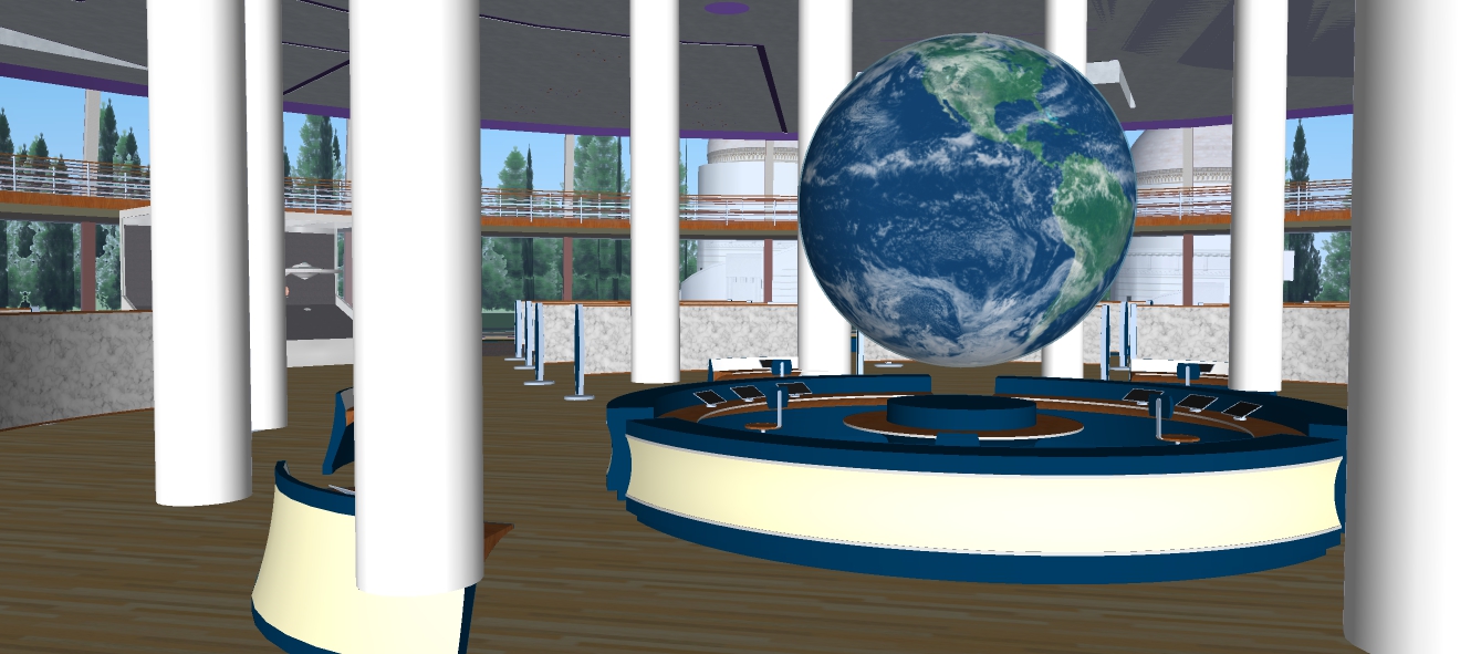 The Holy Quran Exhibition Park 3d Earth Hologram